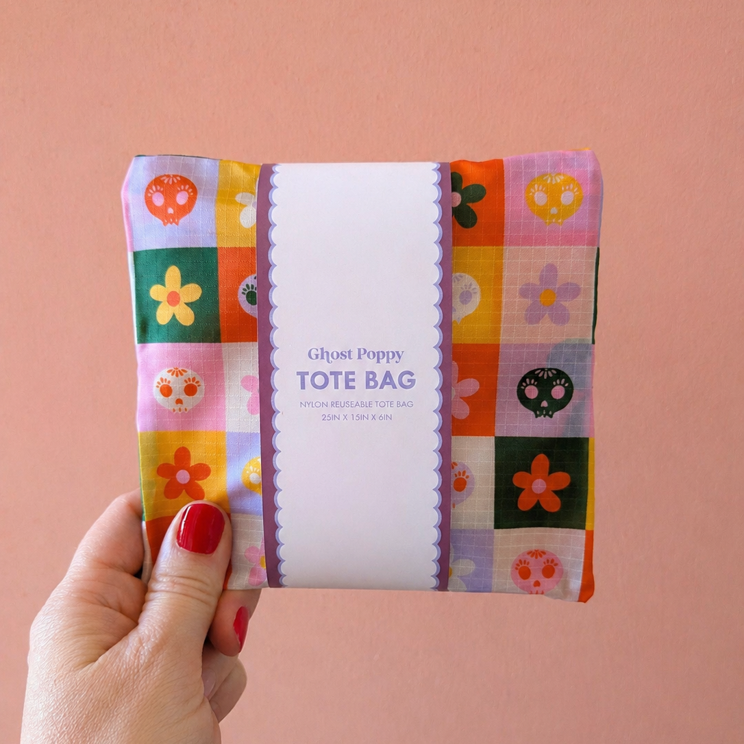 Bloom & Burn Reusable Tote Bag