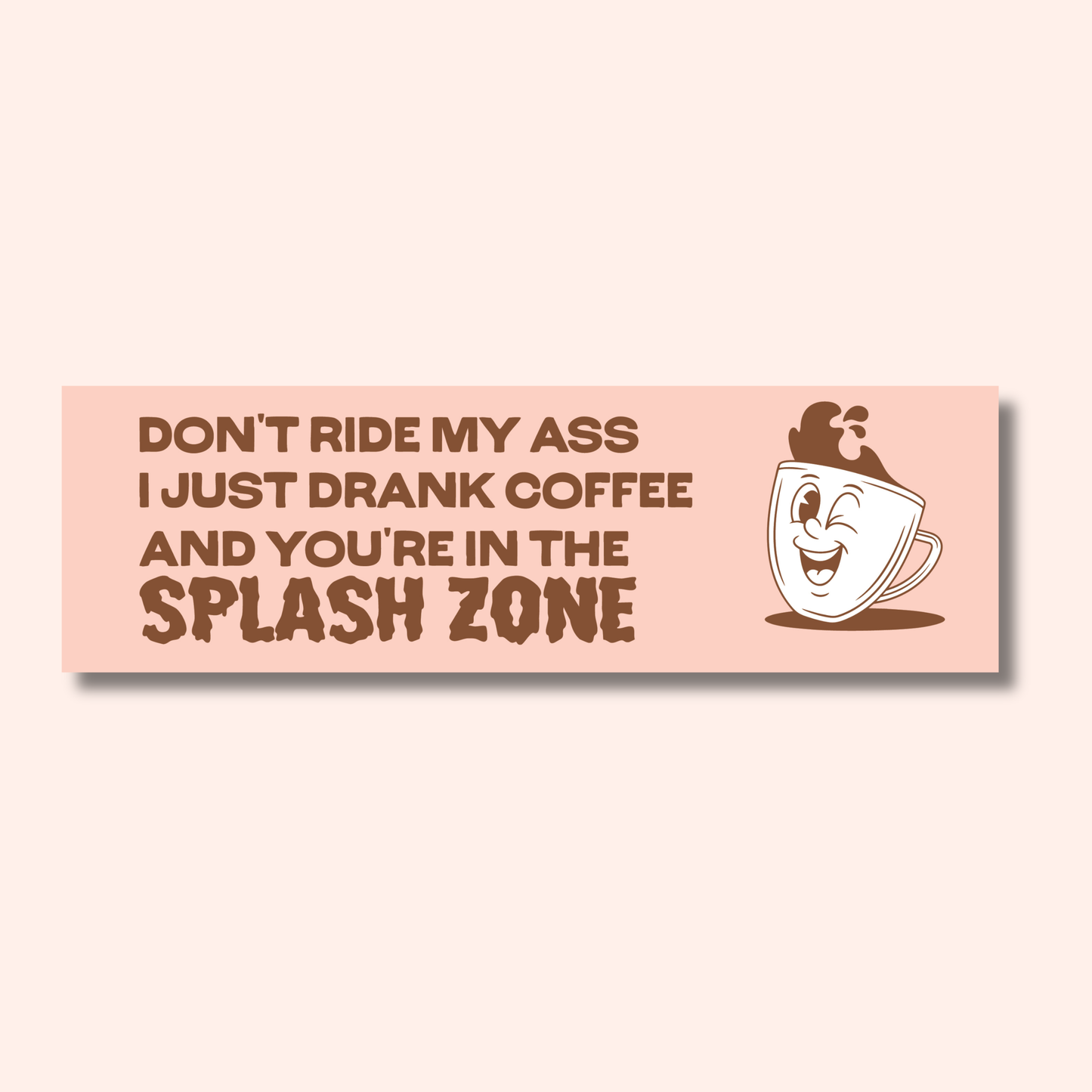 Splash Zone Car Magnet