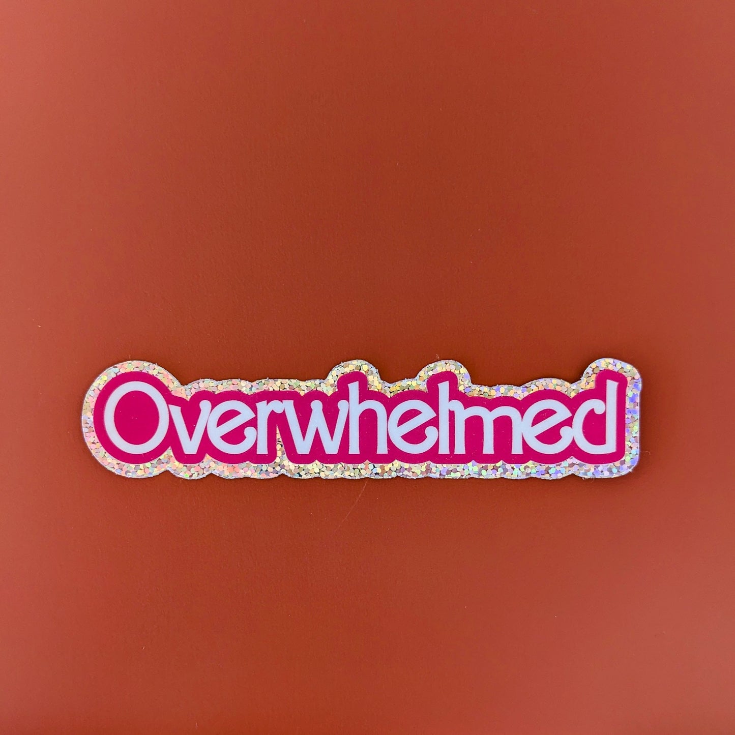 Overwhelmed Sticker