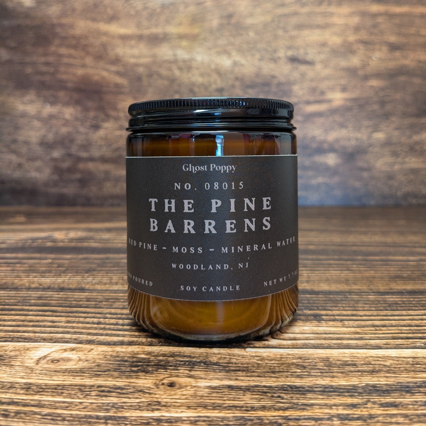 The Pine Barrens Candle