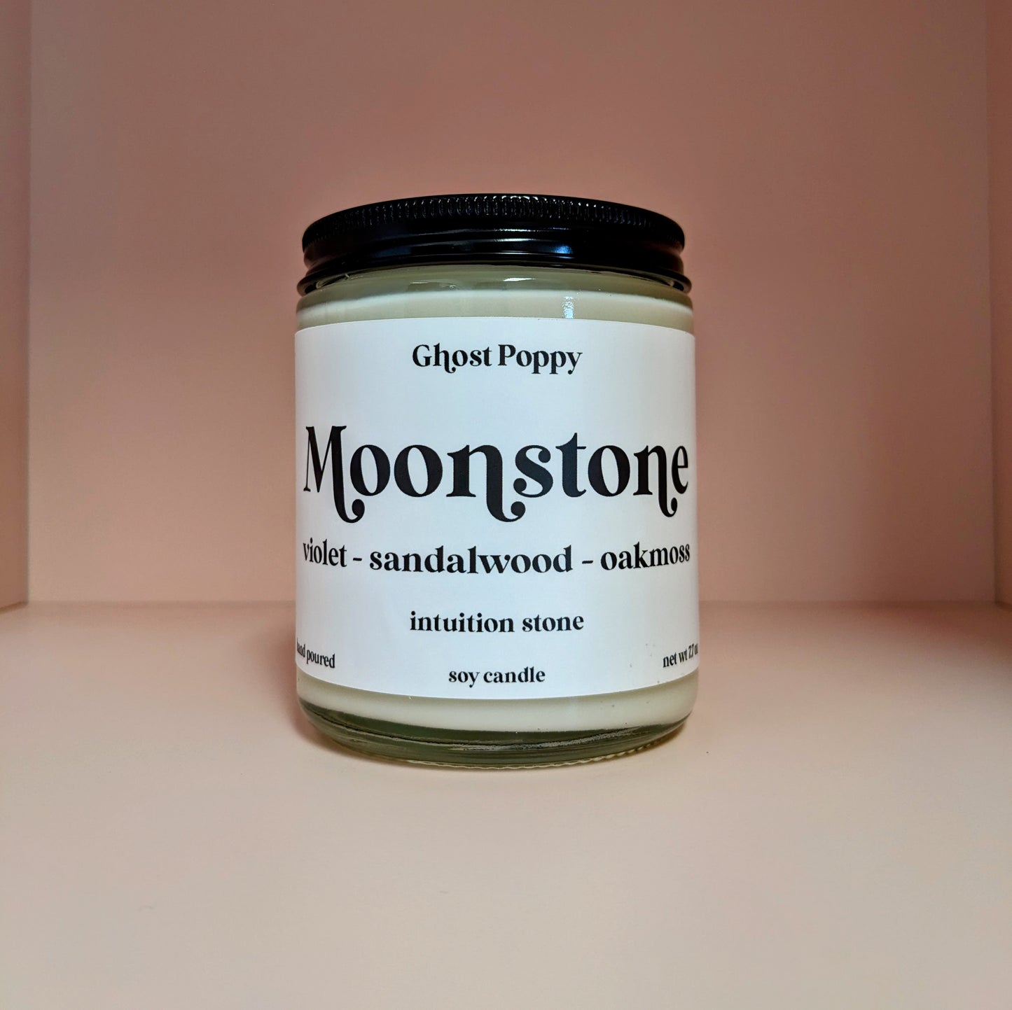 Moonstone Candle