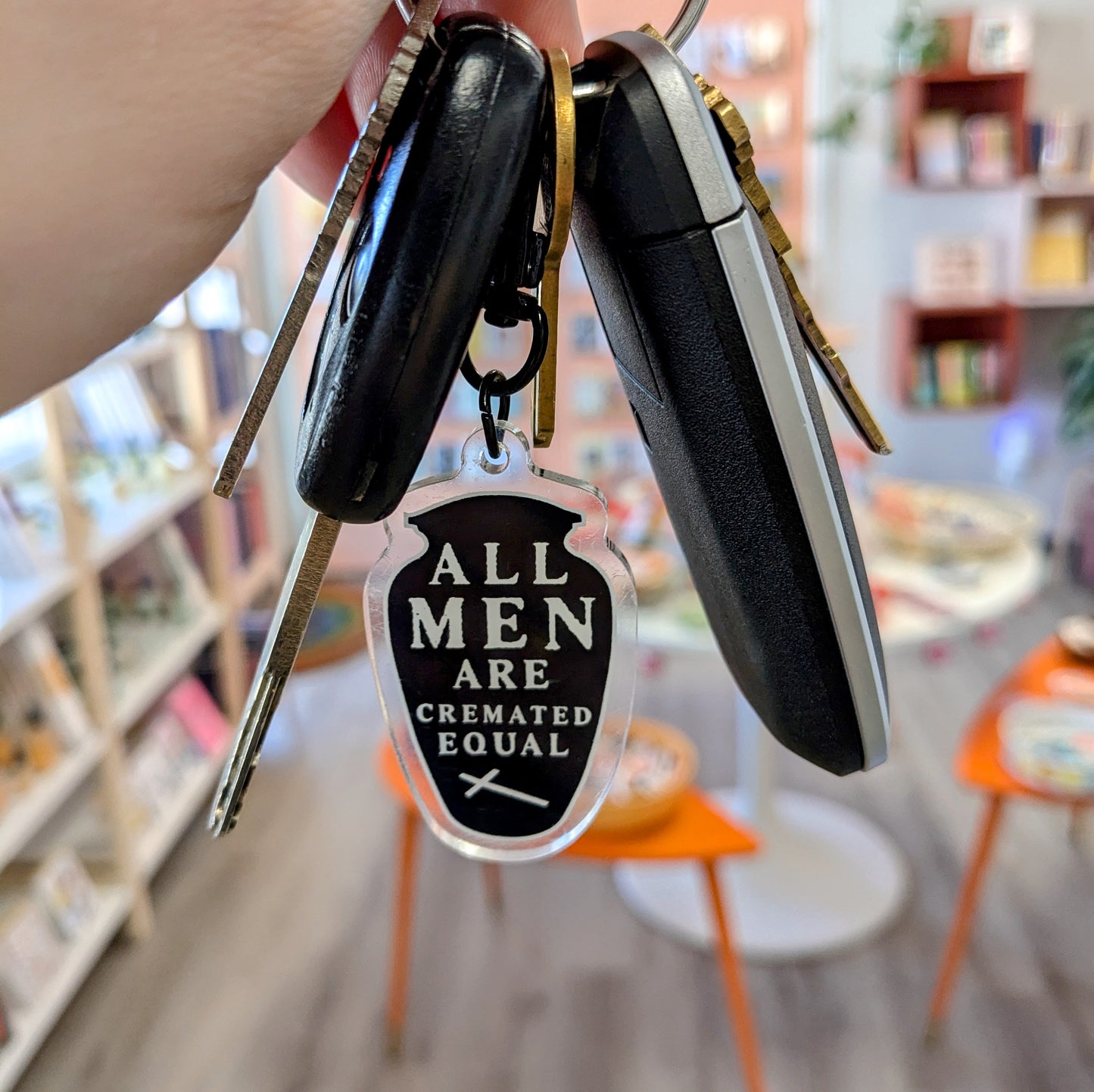 Cremated Keychain + Bag Charm