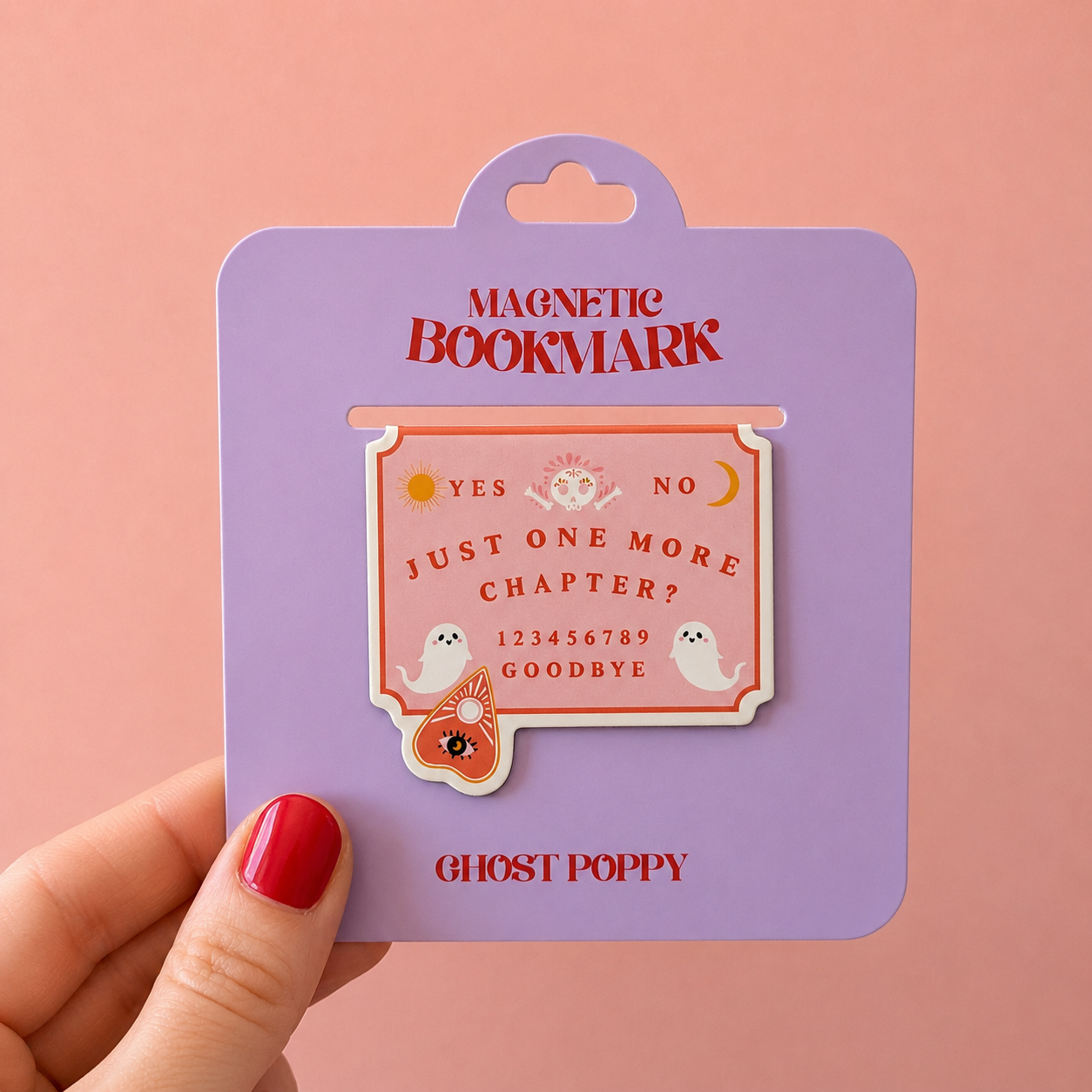 Just One More Chapter? Magnetic Bookmark