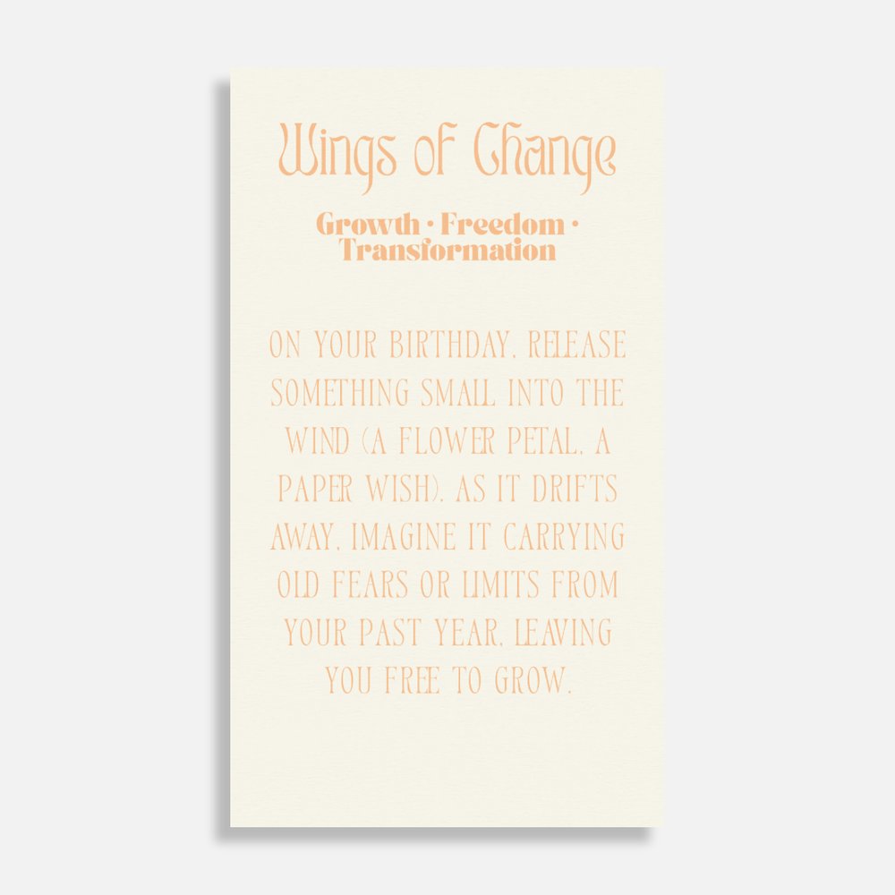 Birthday Spell Cards