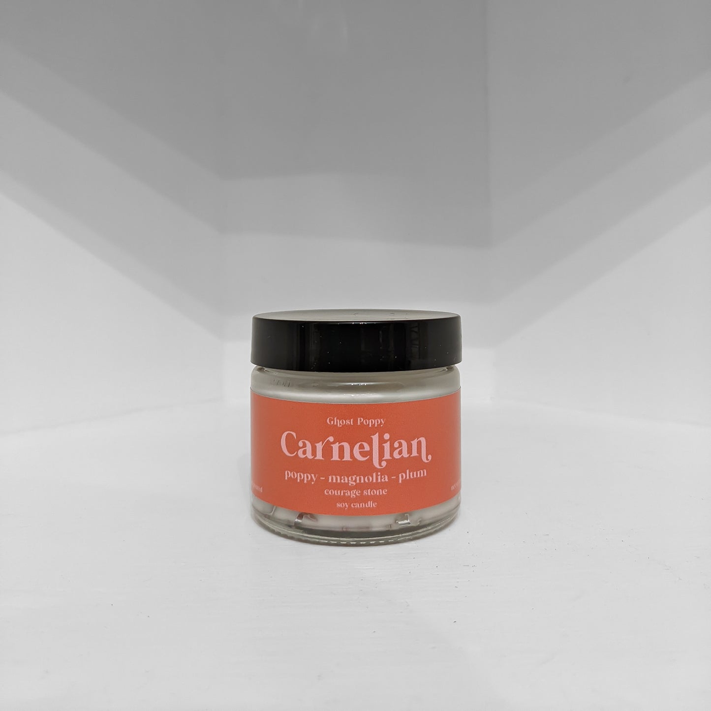 Carnelian Mini Candle