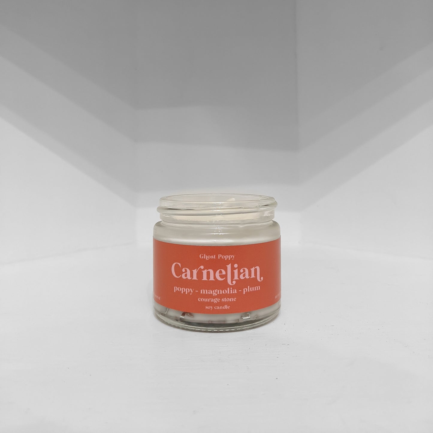 Carnelian Mini Candle