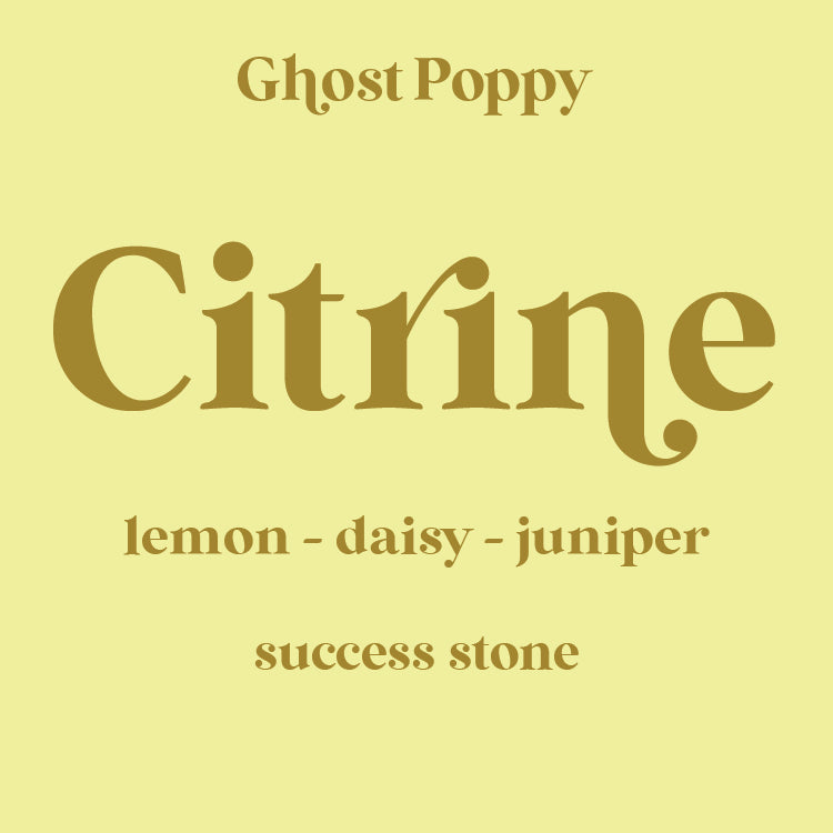 Citrine Mini Candle