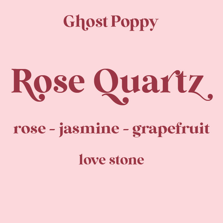Rose Quartz Mini Candle