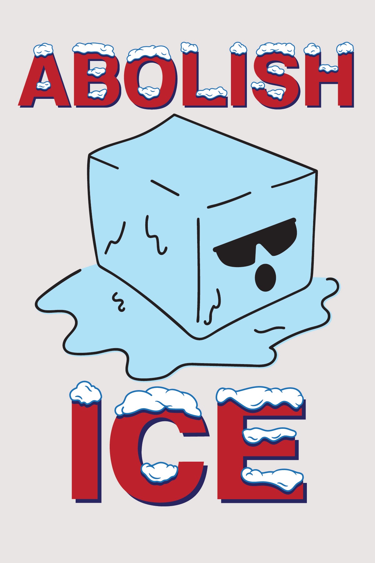Abolish Ice Postcard