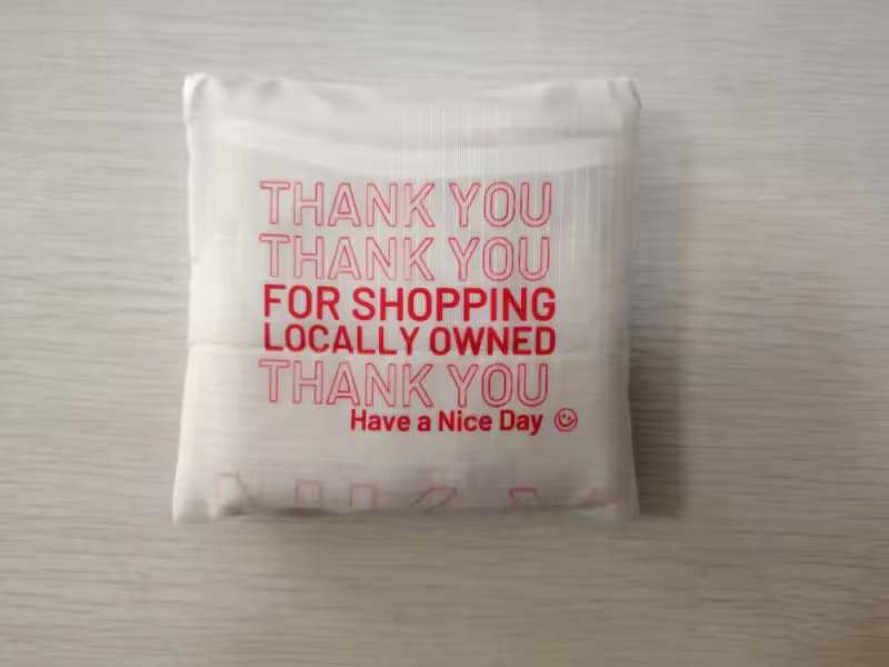 Thank You For Shopping Local Reusable Tote Bag