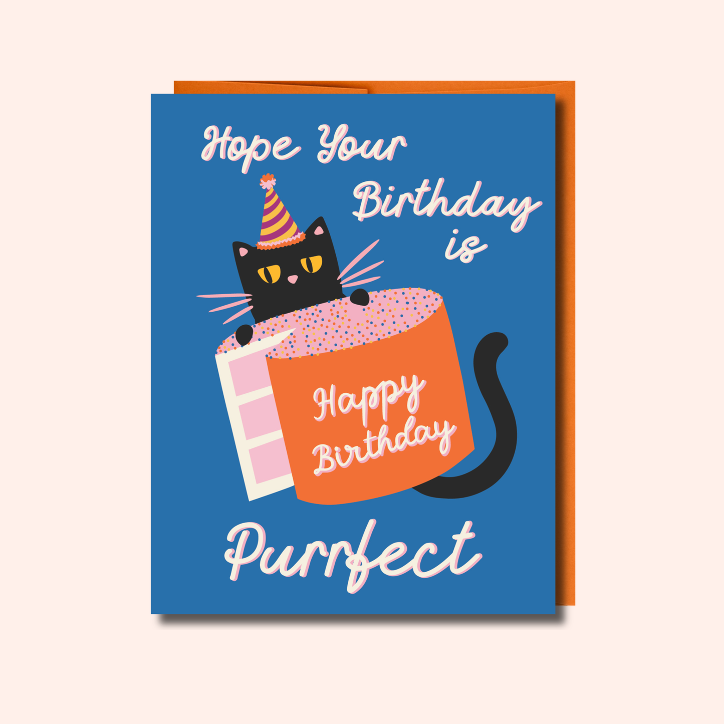 A Purrfect Birthday – Birthday Card