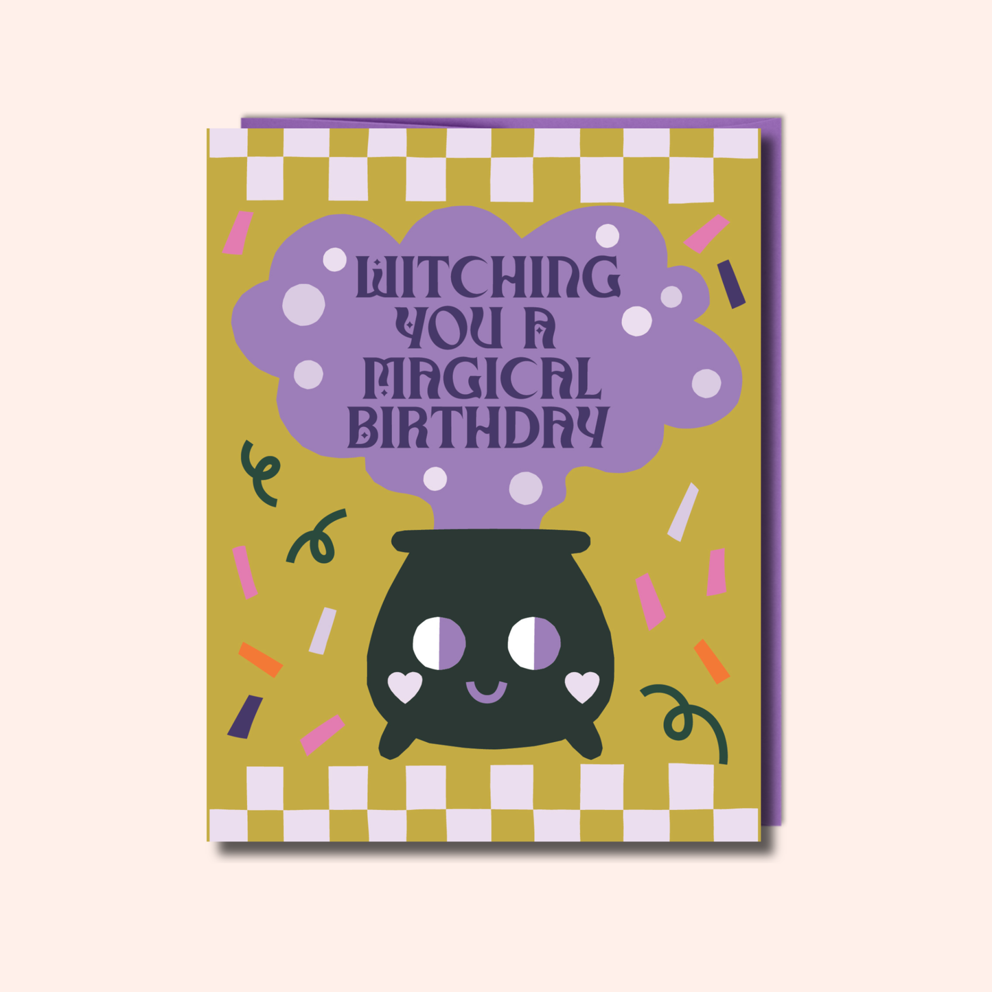 Witching You A Magical Birthday – Birthday Card