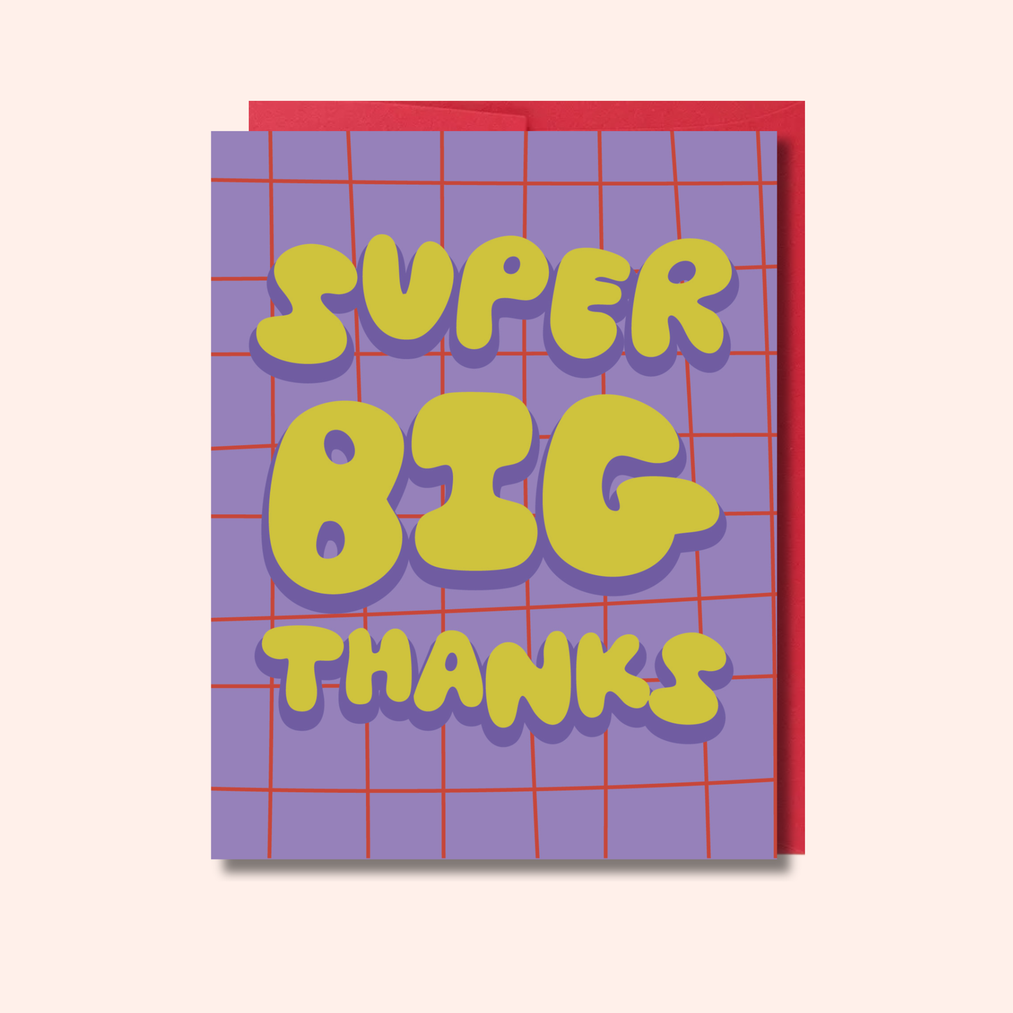 Super Big Thanks – Thank You Card