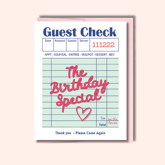 Birthday Special – Birthday Card
