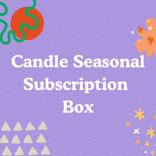 Large Candle Seasonal Subscription Box