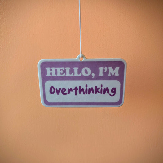 Overthinking Air Freshener