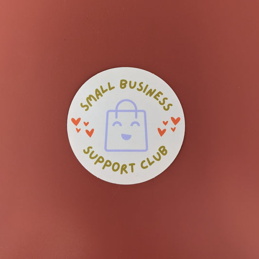 Support Small Business Sticker