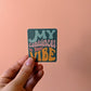 My Condolences Sticker