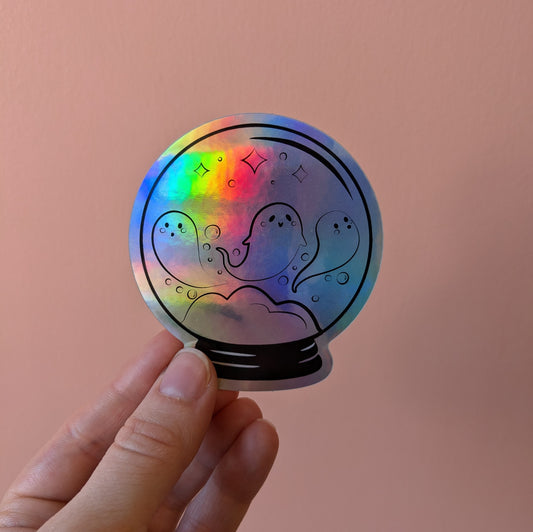 Your Future Looks Spooky Sticker