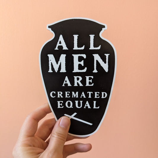 Cremated Car Magnet