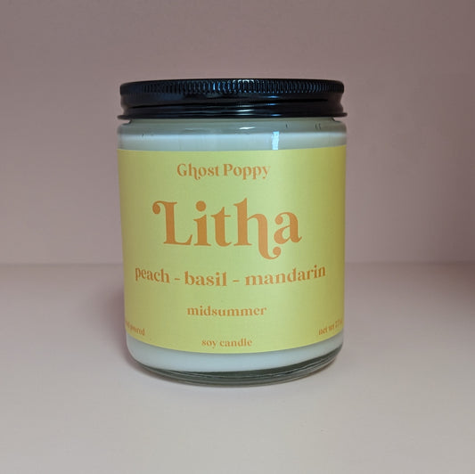 Litha Candle