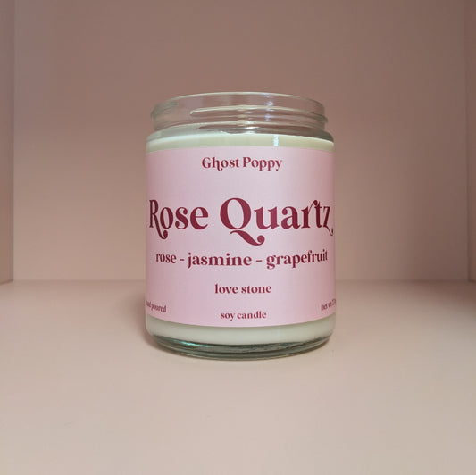 Rose Quartz Candle