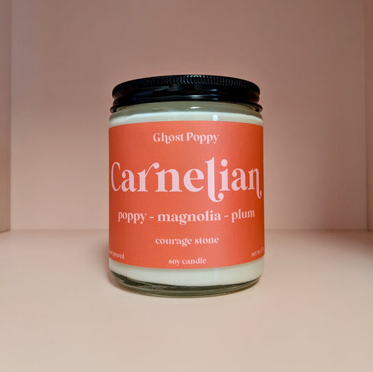 Carnelian Candle