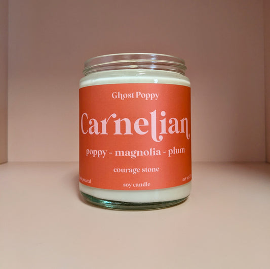 Carnelian Candle