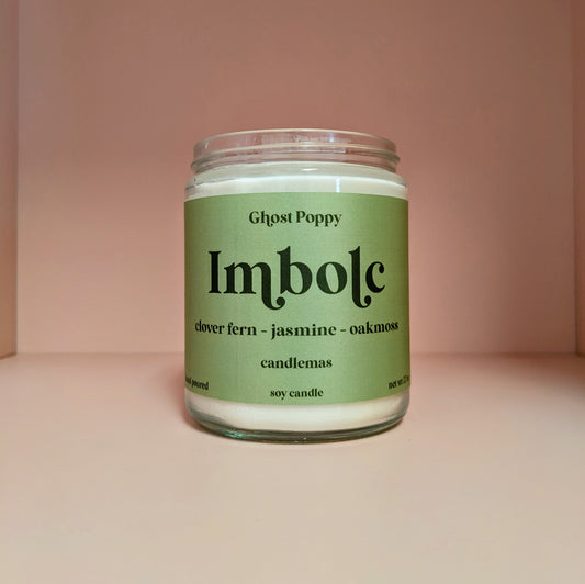Imbolc Candle