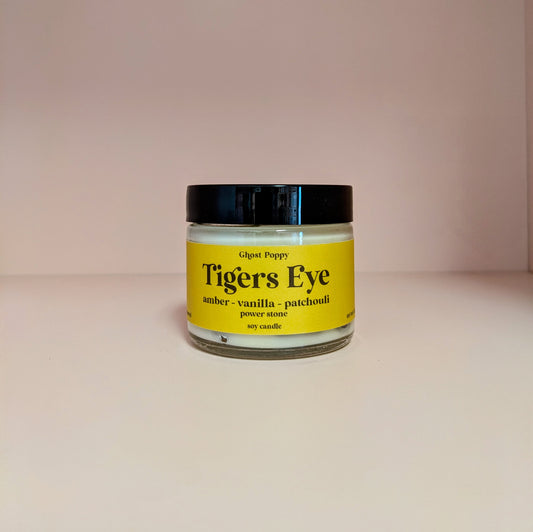 Tigers Eye Mini Candle