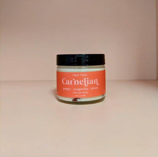 Carnelian Mini Candle