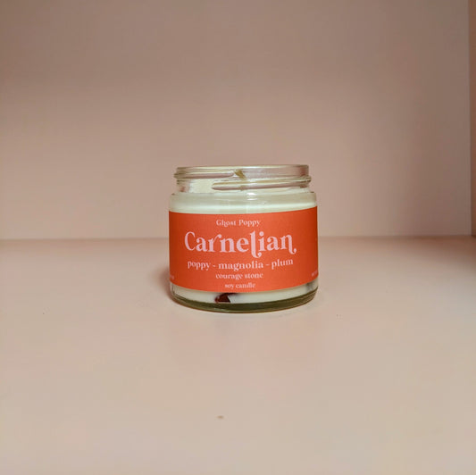 Carnelian Mini Candle