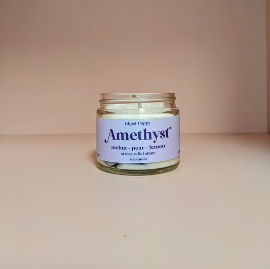 Amethyst Mini Candle