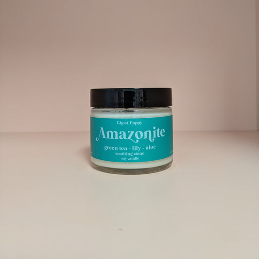 Amazonite Mini Candle