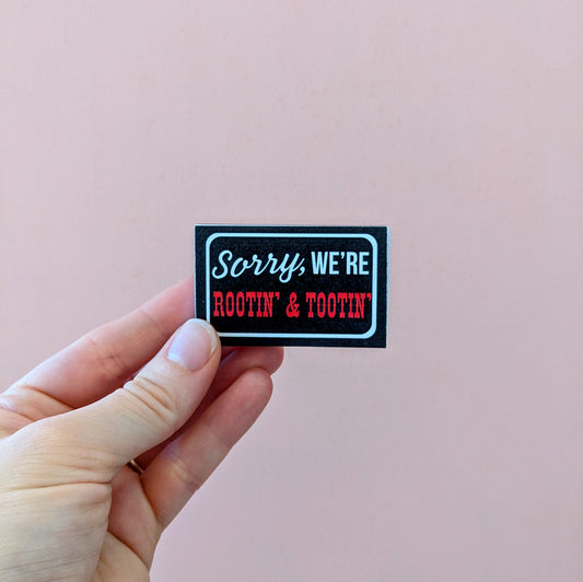 Rootin' Matchbox