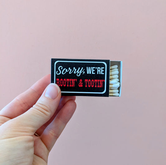 Rootin' Matchbox