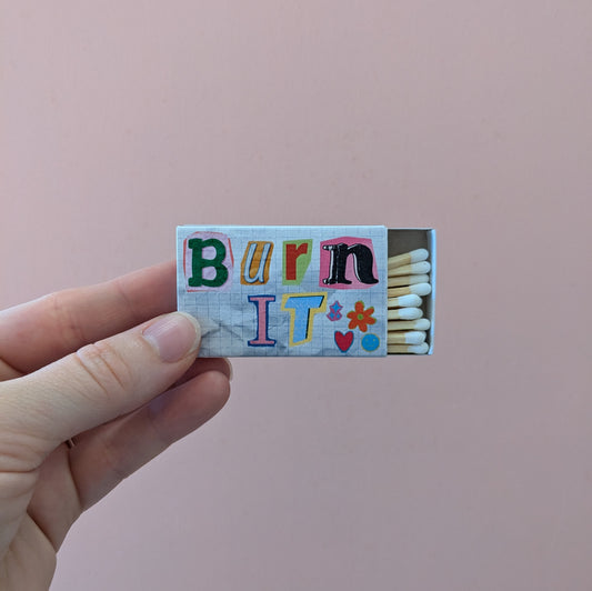 Burn It Matchbox