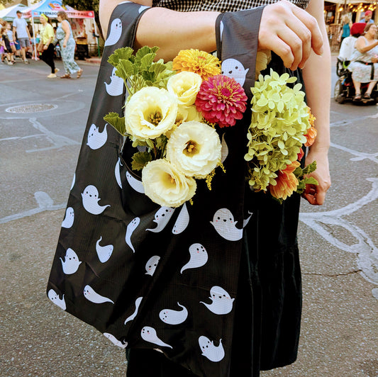 Ghost Parade Reusable Tote Bag