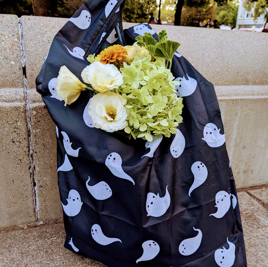 Ghost Parade Reusable Tote Bag