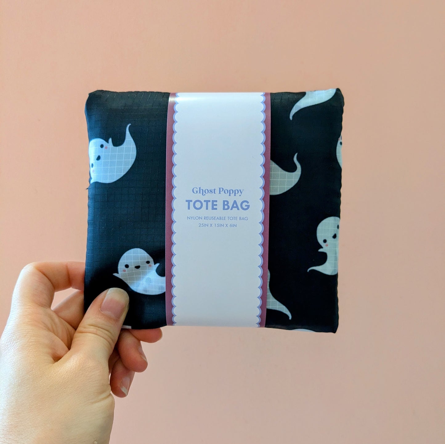 Ghost Parade Reusable Tote Bag