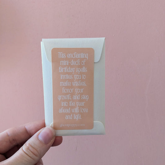 Birthday Spell Cards