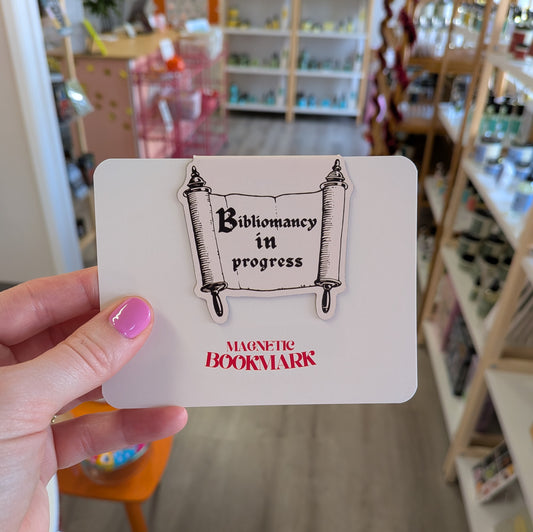 Bibliomancy Magnetic Bookmark