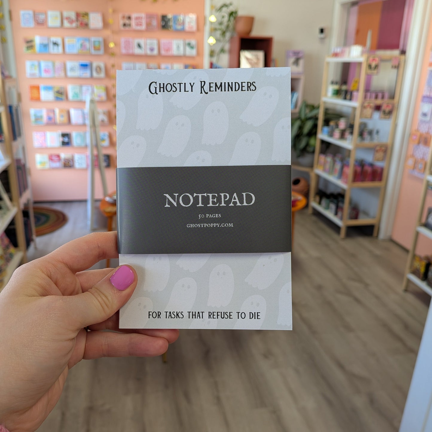 Ghostly Reminders Notepad