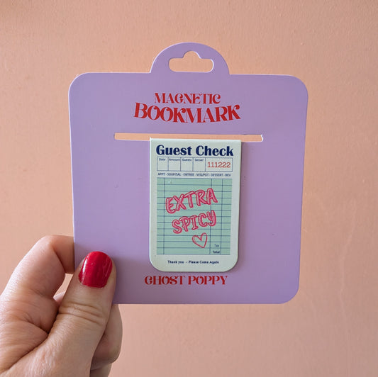 Extra Spicy Magnetic Bookmark