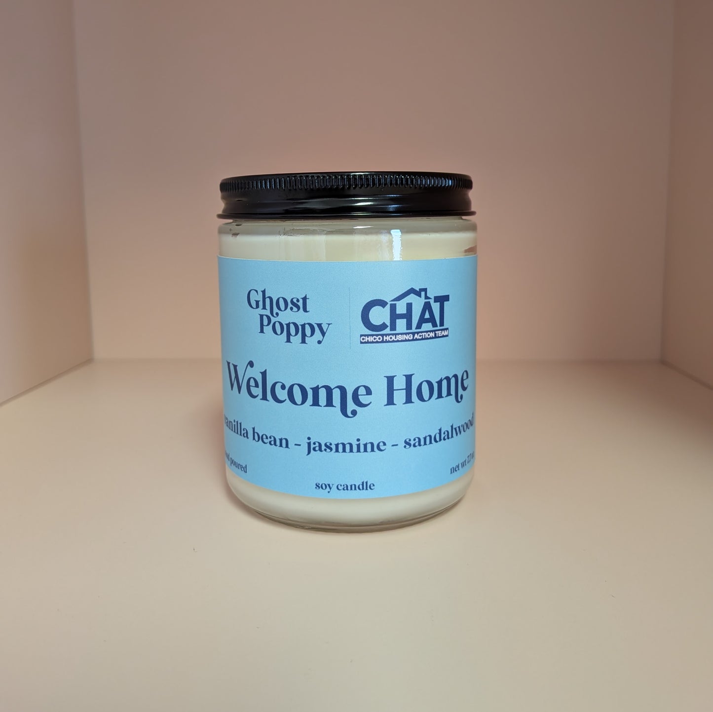 Welcome Home CHAT Candle