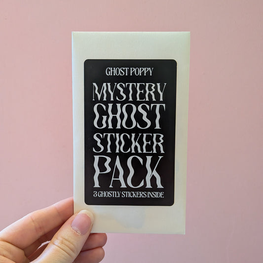 Mystery Ghost Sticker Pack