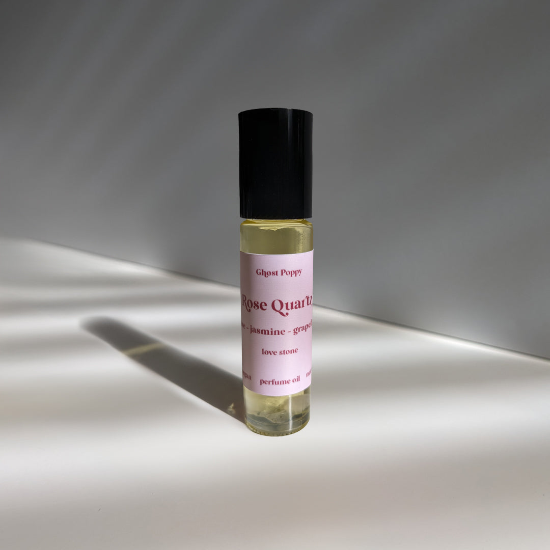 Rose Quartz Perfume Oil Ghost Poppy