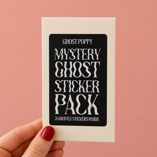 Mystery Ghost Sticker Pack