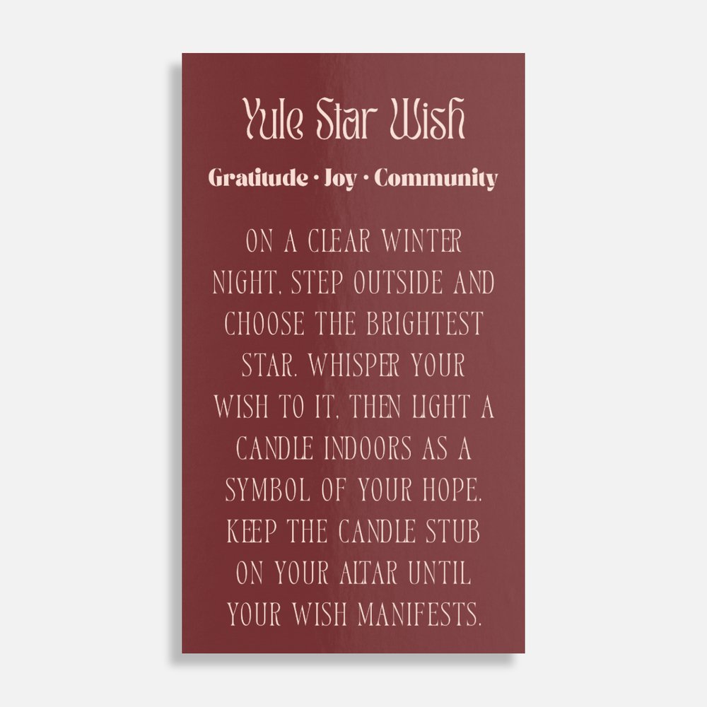 Winter Spell Cards