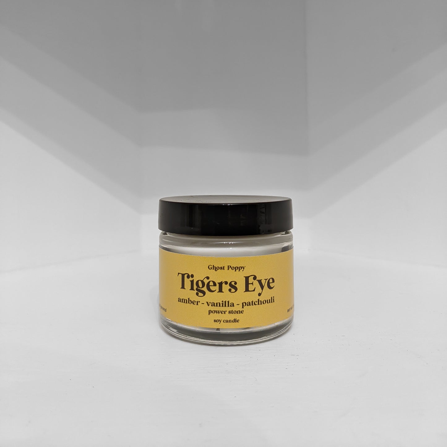 Tigers Eye Mini Candle